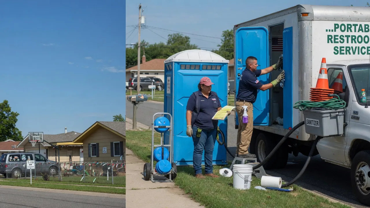 Portable Toilet Rental in Henry, TN near me